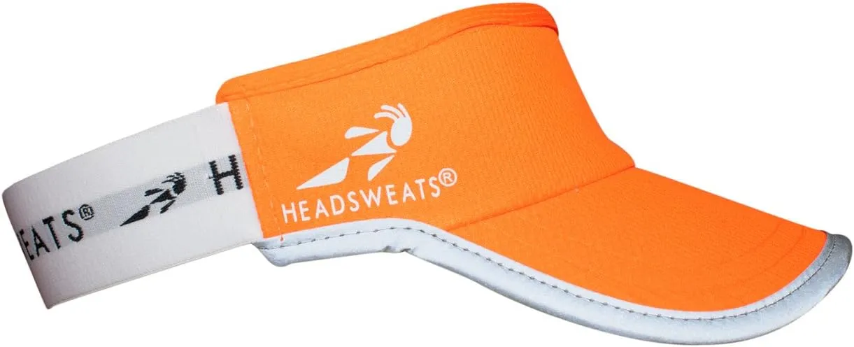 Headsweats Women's Lightweight Performance Running Reflective Visor