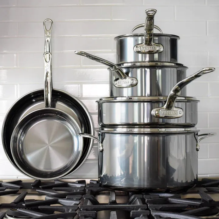Hestan NanoBond 10 Piece Cookware Set