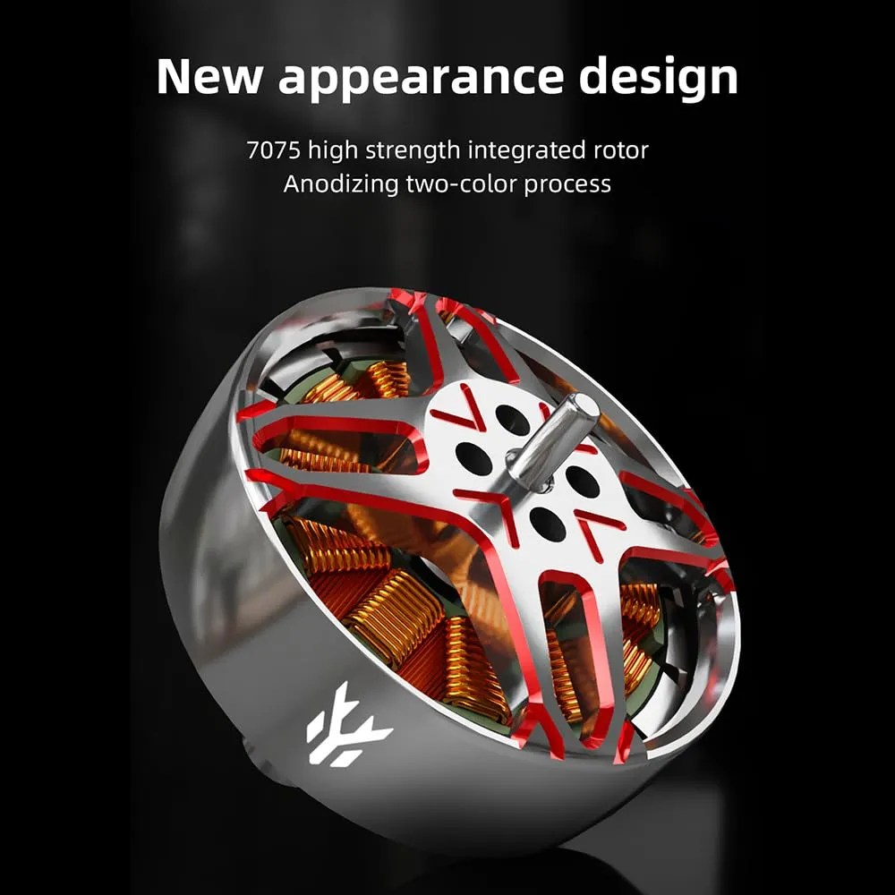 HGLRC Specter 1804-2450KV 4-6S Brushless Motor for 3-3.5Inch FPV Freestyle Racing Drones