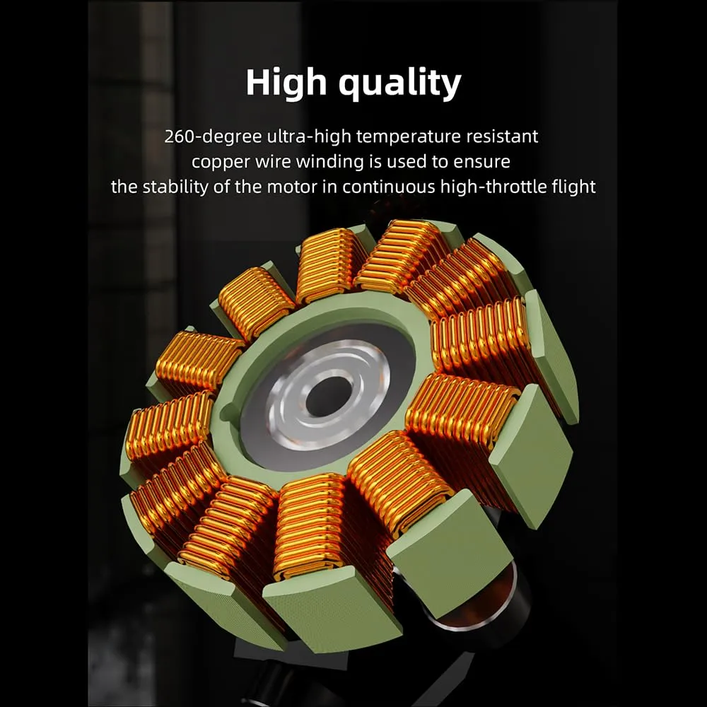 HGLRC Specter 1804-2450KV 4-6S Brushless Motor for 3-3.5Inch FPV Freestyle Racing Drones