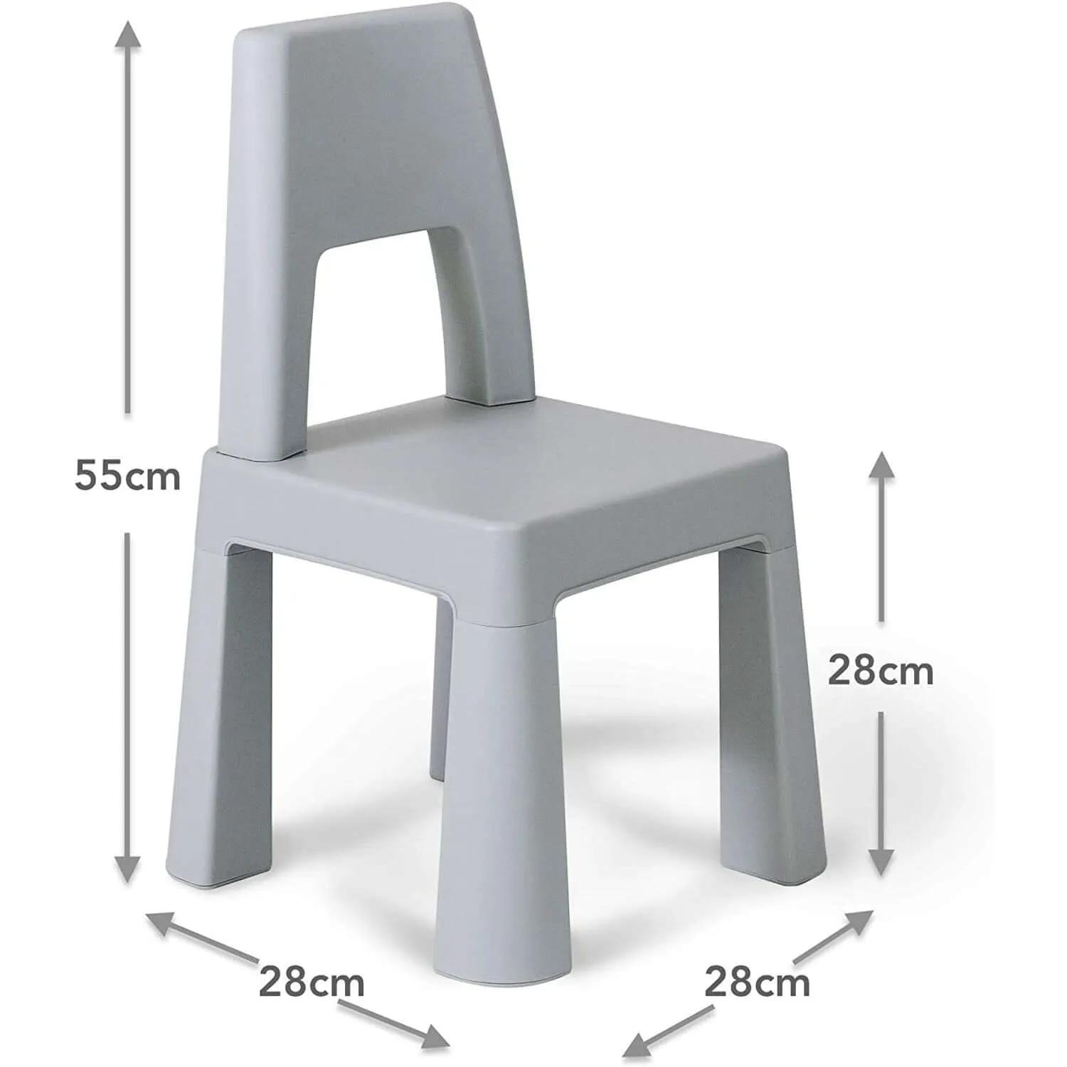 Home Canvas Early Learning Study Table and Chair Set for Childrens | Lightweight Table and Chair Sets with Storage Drawers