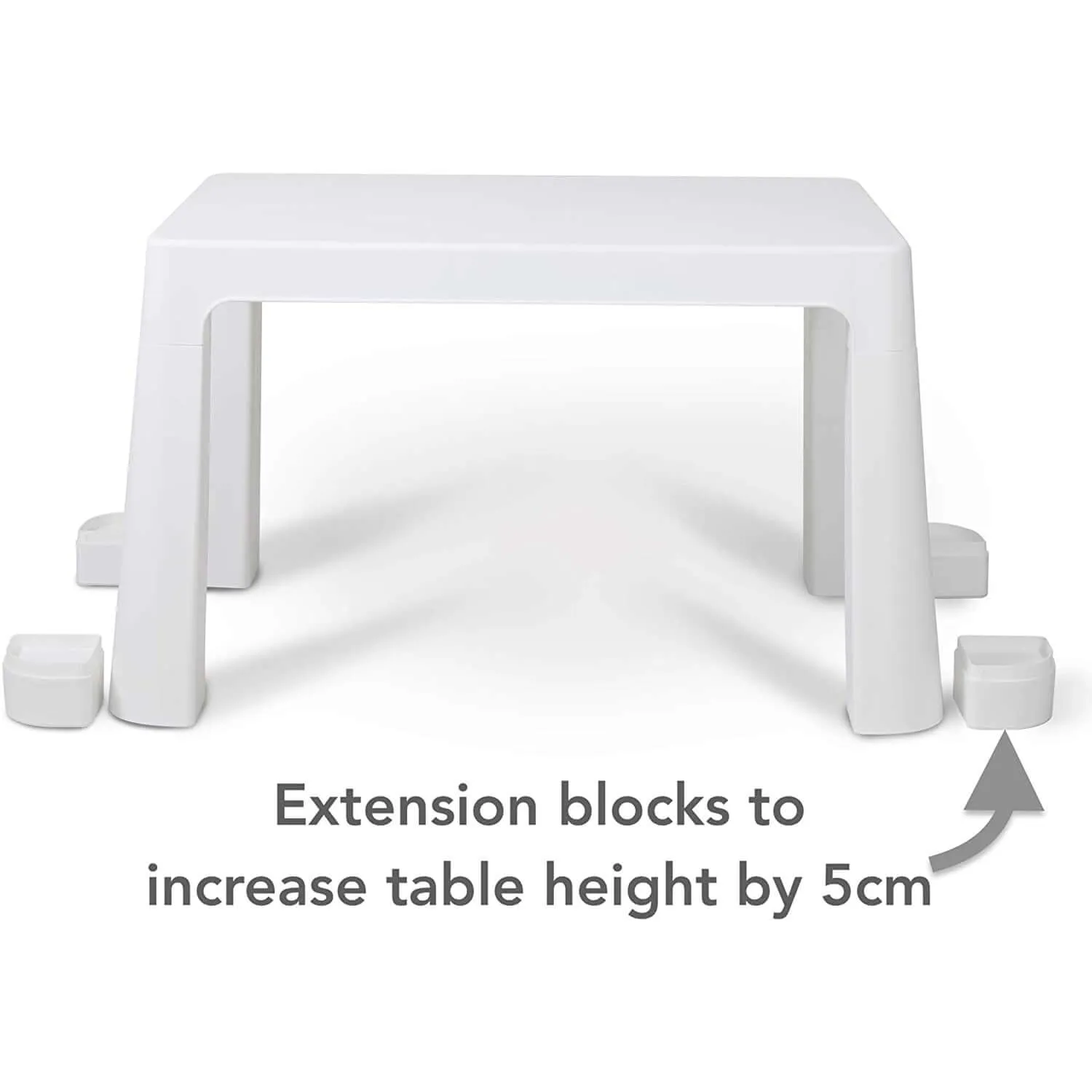 Home Canvas Early Learning Study Table and Chair Set for Childrens | Lightweight Table and Chair Sets with Storage Drawers