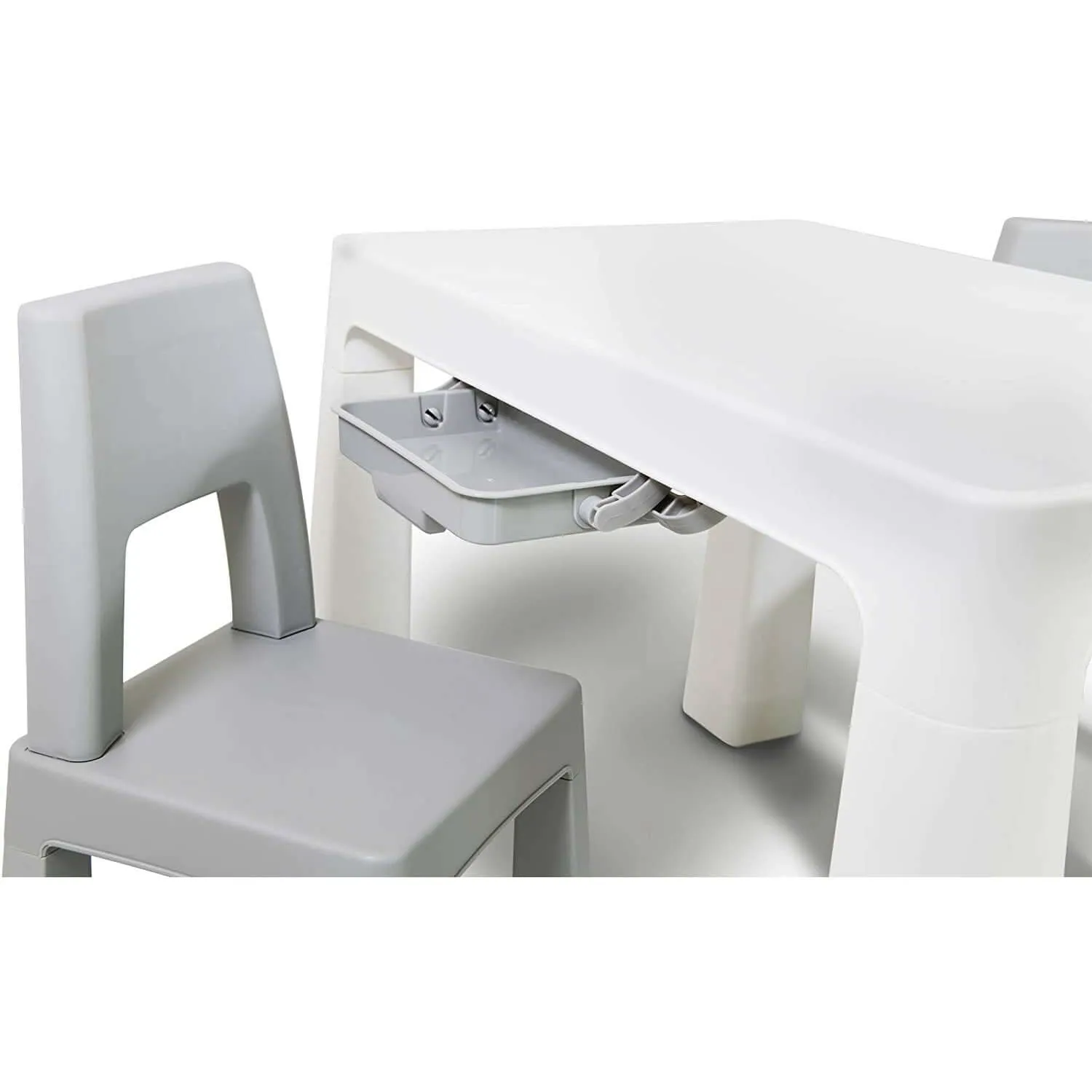 Home Canvas Early Learning Study Table and Chair Set for Childrens | Lightweight Table and Chair Sets with Storage Drawers