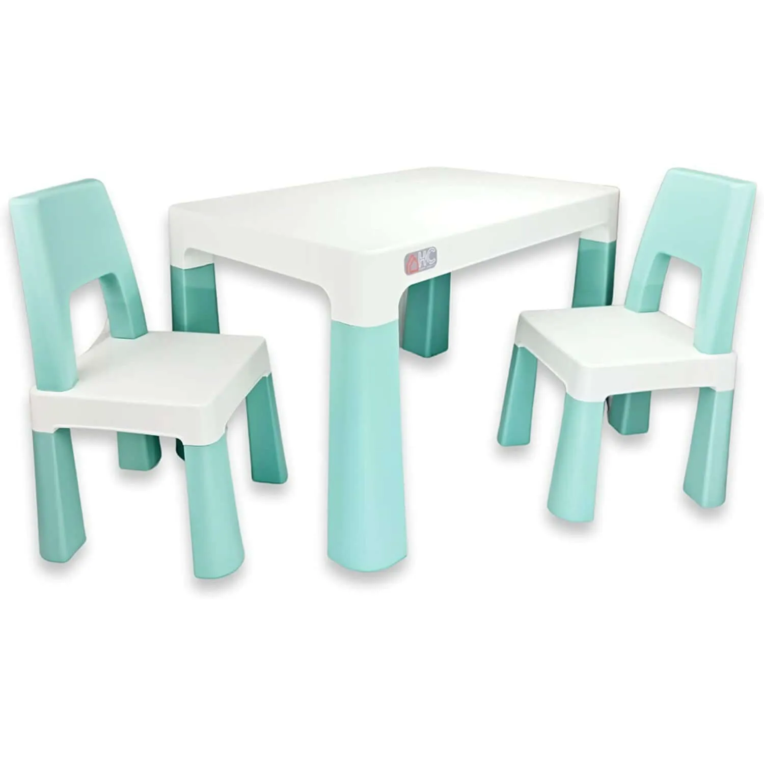 Home Canvas Early Learning Study Table and Chair Set for Childrens | Lightweight Table and Chair Sets with Storage Drawers