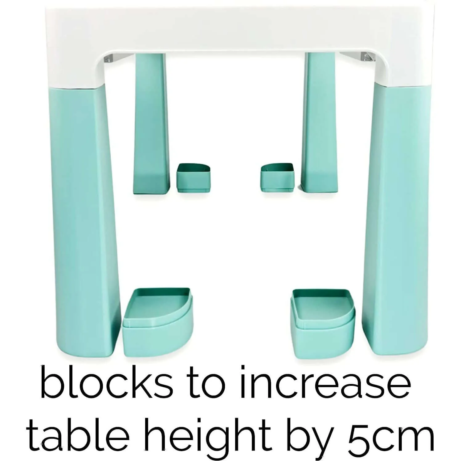 Home Canvas Early Learning Study Table and Chair Set for Childrens | Lightweight Table and Chair Sets with Storage Drawers