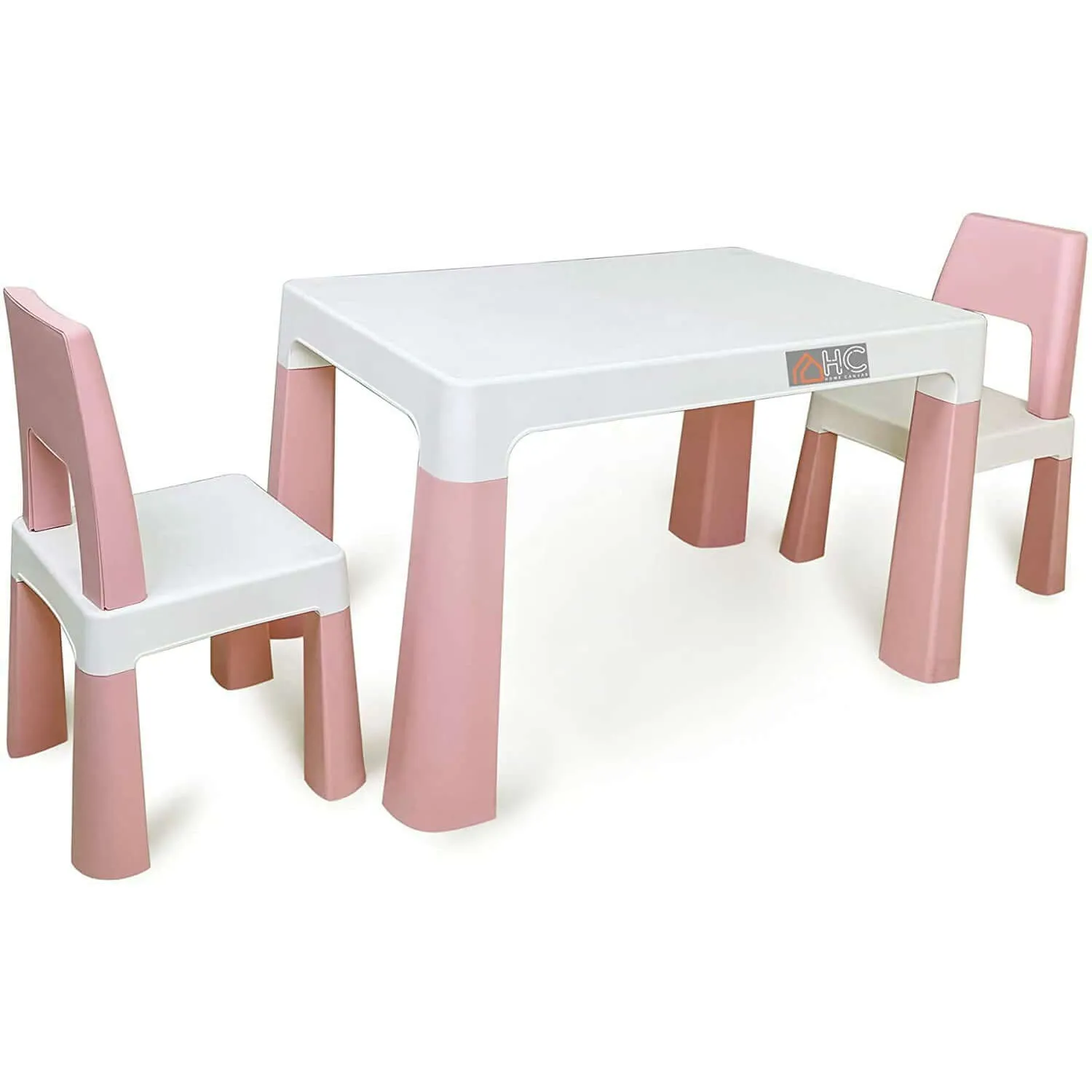 Home Canvas Early Learning Study Table and Chair Set for Childrens | Lightweight Table and Chair Sets with Storage Drawers