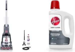 Hoover PowerDash Pet Advanced Compact Carpet Cleaner Machine, FH55050PC, and Prime Professionals Solution AH31959