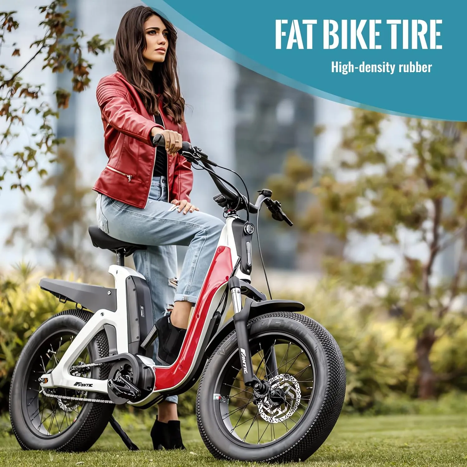 Hycline E-Bike Fat Tire Replacement Set: 20/26x4.0 Inch Folding Bicycle Tires Plus Bike Tubes and Tire Levers Compatible with Urban Street Mountain or 3-Wheel Bikes