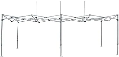 Impact Canopy 10' x 20' Pop-Up Canopy Tent Frame, Commercial-Grade Replacement Aluminum Frame with Dust Cover