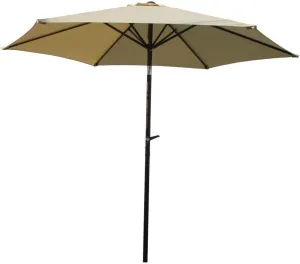 International Caravan Furniture Piece Outdoor 8 Foot Aluminum Umbrella