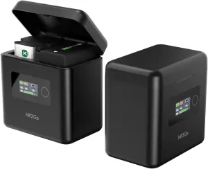 ISDT 10000mAh Camera Battery Charger for Sony NP-FW50/NP-FZ100/NP-BX1 Smart LCD Display & Bi-Directional Rapid Charging Compatible with Cyber-Shot DSC-RX100/RX100 II/HDR-CX405/Alpha Cameras