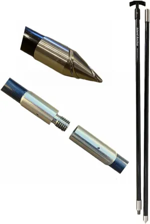 Island Anchor - 3/4" x 8' - 2 Piece - Shallow Water Anchor Pole : Securely Anchor on the Beach, Sandbar or in Shallow Water