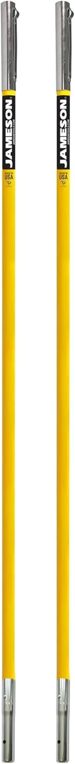 Jameson FG-6-2PK FG-Series 6-Foot Fiberglass Extension Pole for Pole Saw or Pruner Head 2-Pack