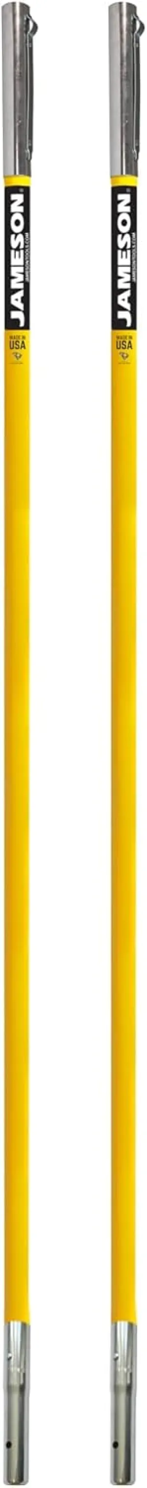 Jameson FG-6-2PK FG-Series 6-Foot Fiberglass Extension Pole for Pole Saw or Pruner Head 2-Pack