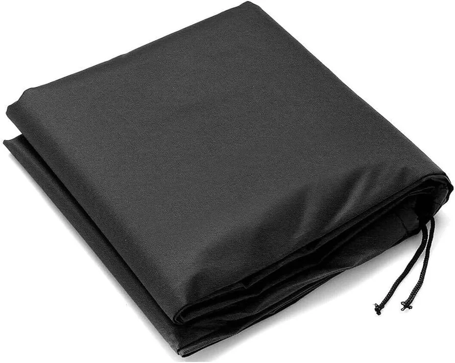 J&C Table Tennis Cover Ping Pong Table Cover Black Full UV Protected Table Tennis Cover Outdoor Waterproof Heavy Duty Ping Pong Table Outdoor Waterproof Furniture Sets Protection (Black)