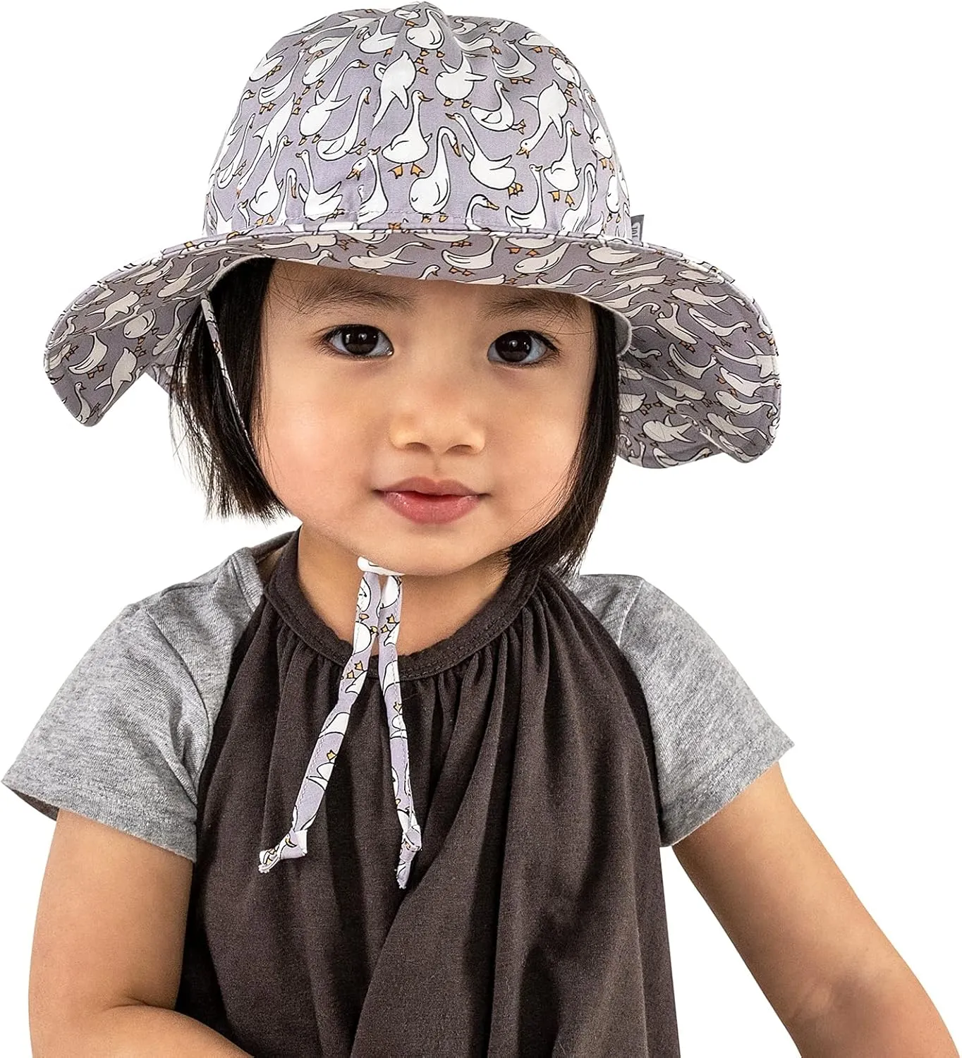 JAN & JUL Adjustable Cotton Floppy Sun Hat with 50  UPF Protection for Boys
