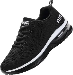 JARLIF Men's Lightweight Athletic Running Shoes Breathable Sport Fitness Gym Jogging Sneakers (Size 6.5-12.5)