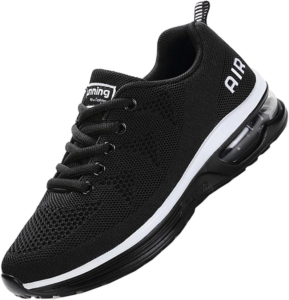 JARLIF Men's Lightweight Athletic Running Shoes Breathable Sport Fitness Gym Jogging Sneakers (Size 6.5-12.5)