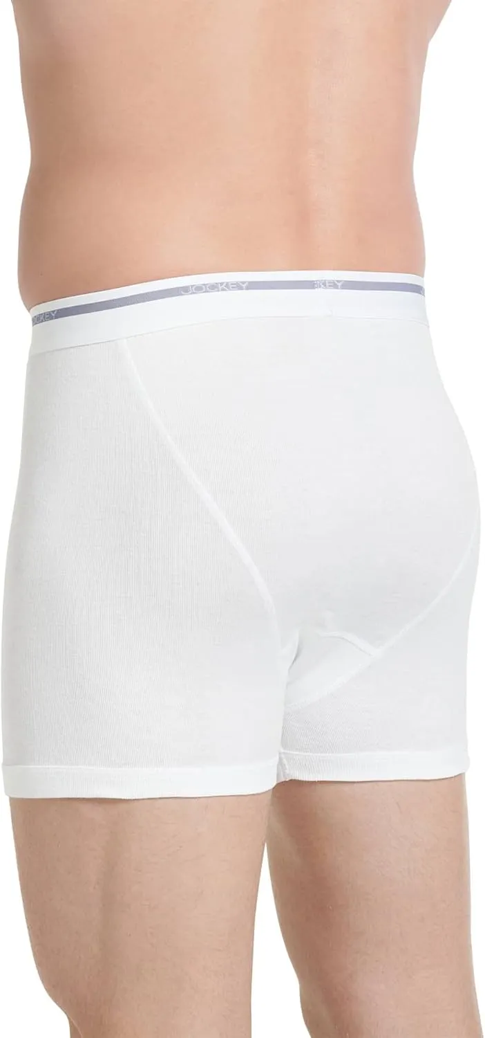 Jockey Men's Underwear Lightweight Classic 5" Boxer Brief - 3 Pack