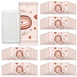 Kacctyen 200 Pcs 0.35 oz Mini Hotel Soap Bars Bulk Individually Wrapped Rainbow Hand Soap Bars Travel Size Toiletries for Hospitality Guest Holiday Rentals