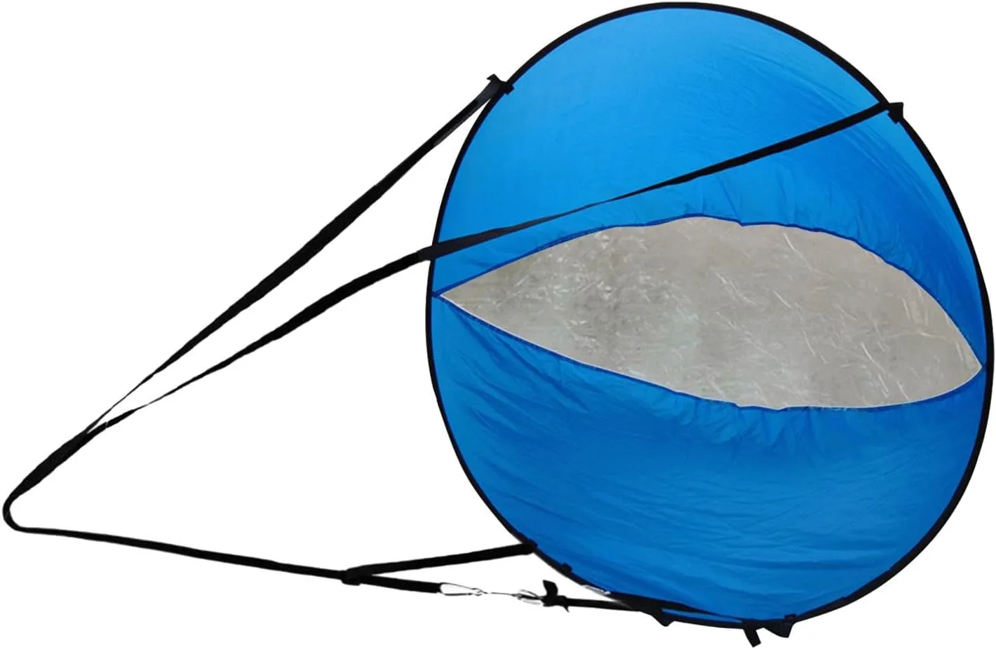 Kayak Wind Sail Portable Wind Paddle Instant Popup Board Sail Kayak Accessories with Clear Window for Canoes Tandems Expedition Boats