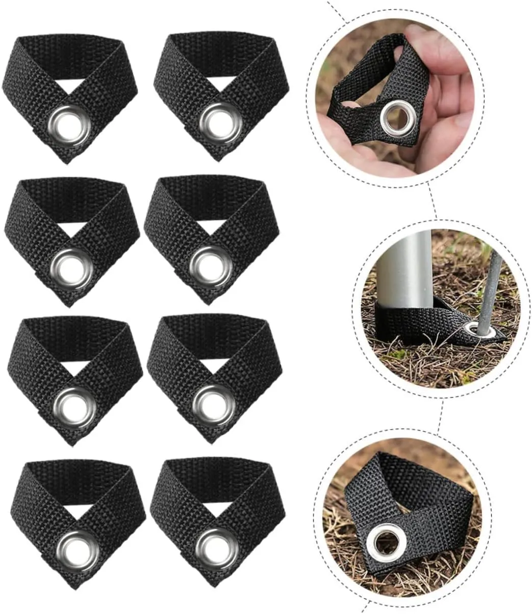 KESYOO Fixed Buckle Clips Outdoor Awning Heavy Fishing Camper Camping Shade Aluminum Parts Pegs Tent Pole