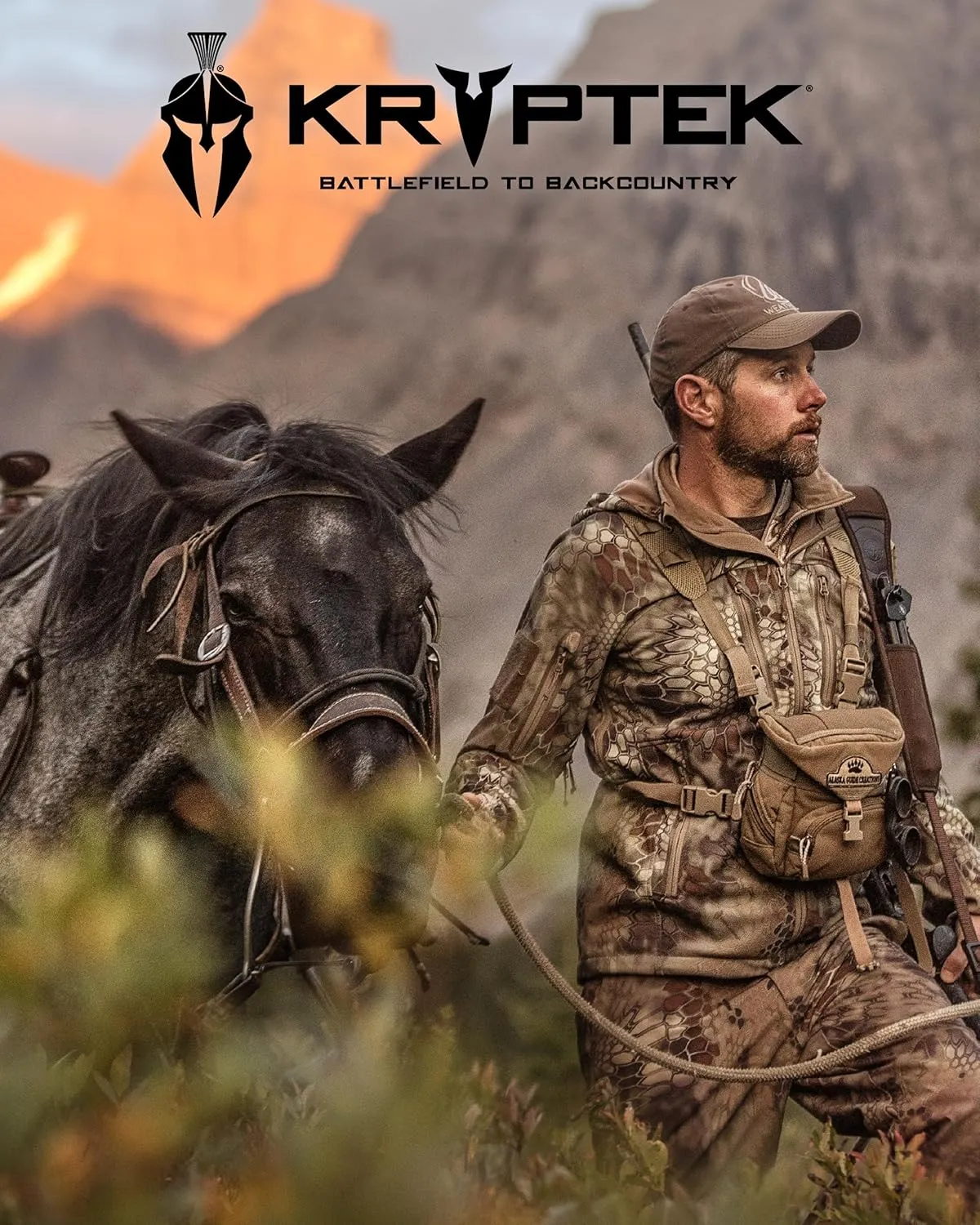 Kryptek Men’s Valhalla 2 Short Sleeve, Lightweight Camo Hunting Shirt