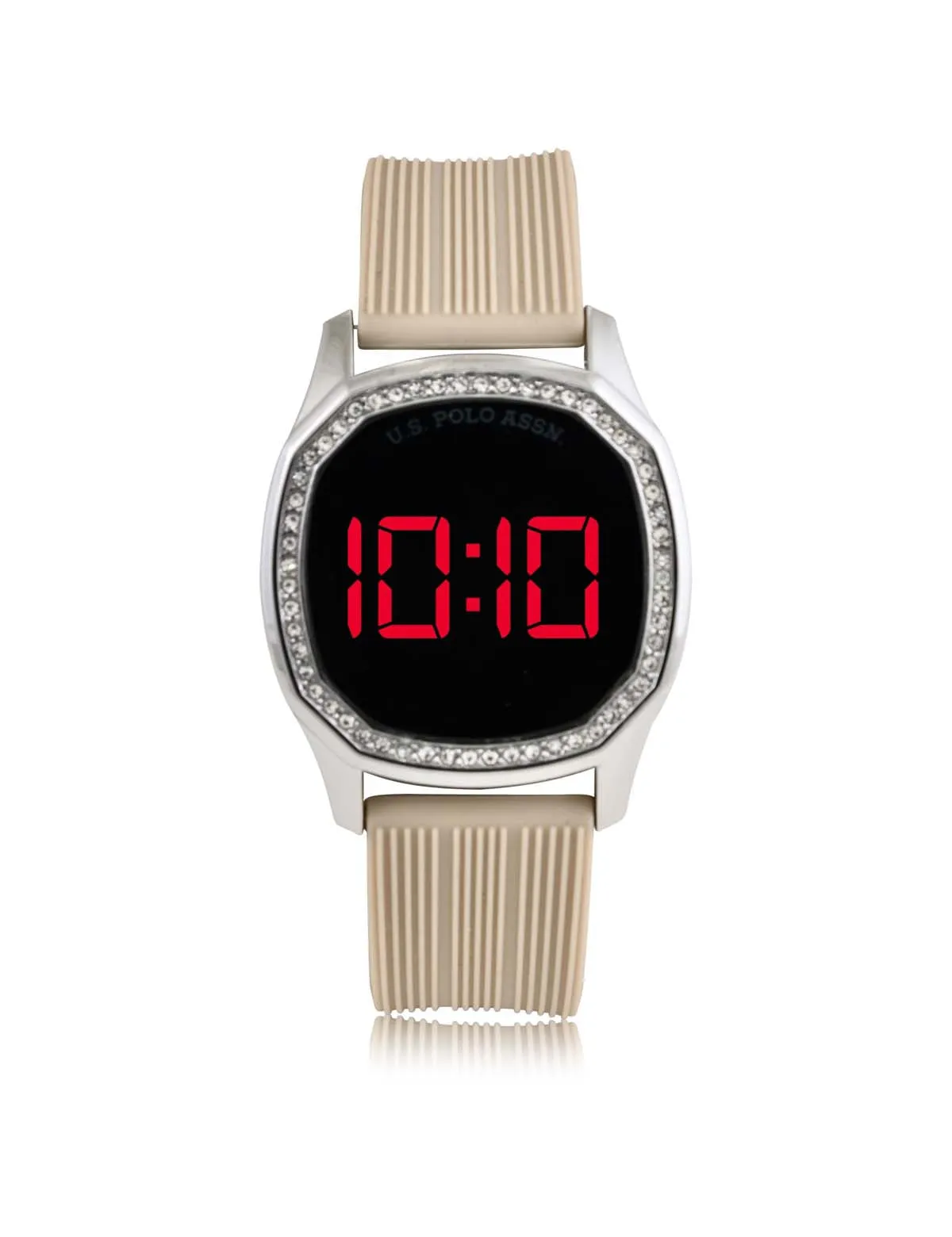 LADIES LED WATCH AND STACKABLE BRACELETS SET