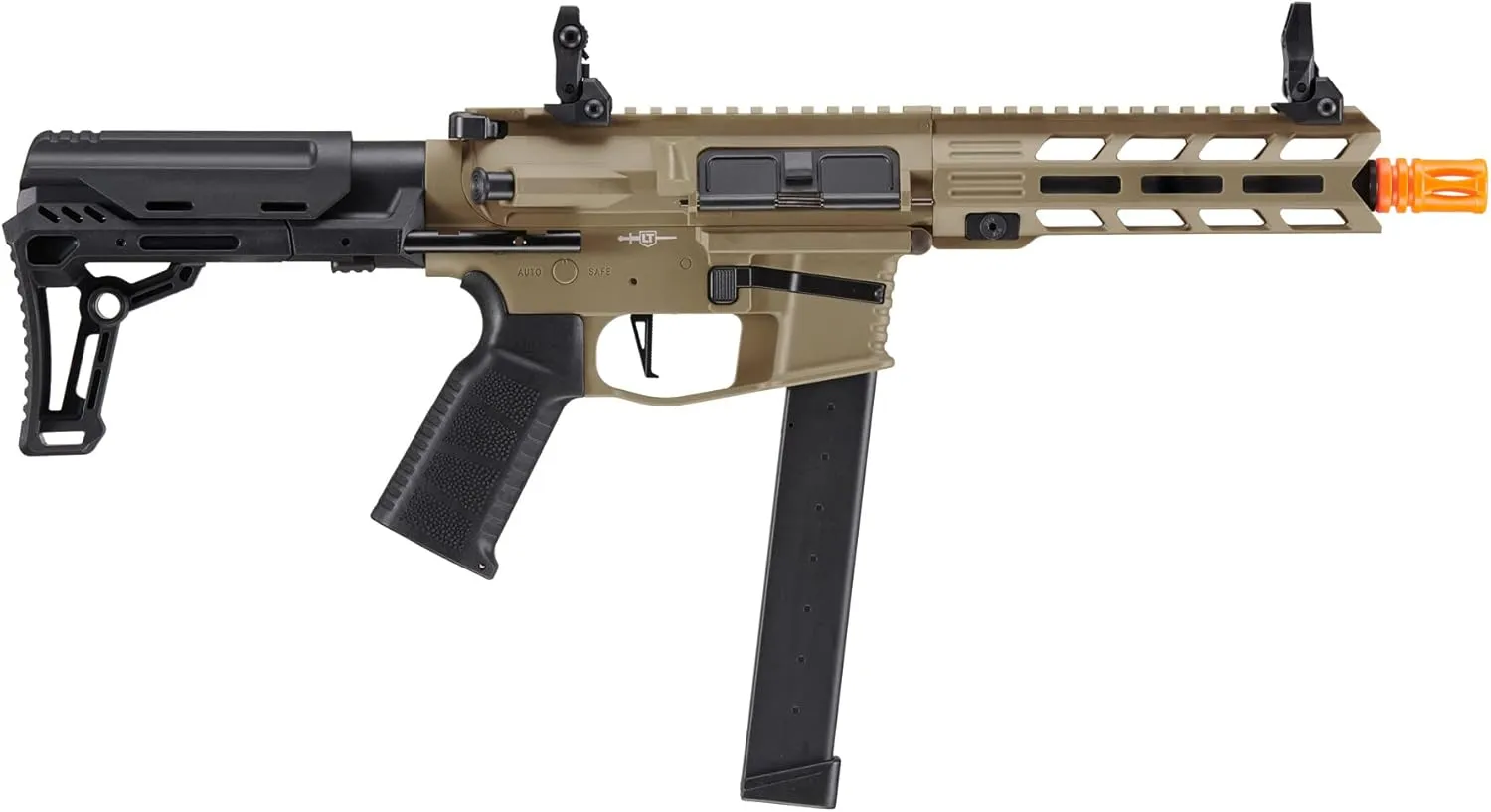 Lancer Tactical Gen 2 New 9mm Battle X CQB Lightweight Carbine AEG