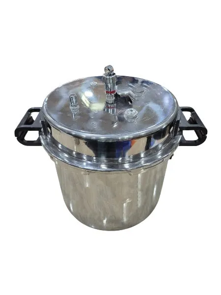 Large Commercial Pressure Cooker, Stainless Steel & Induction, Durable