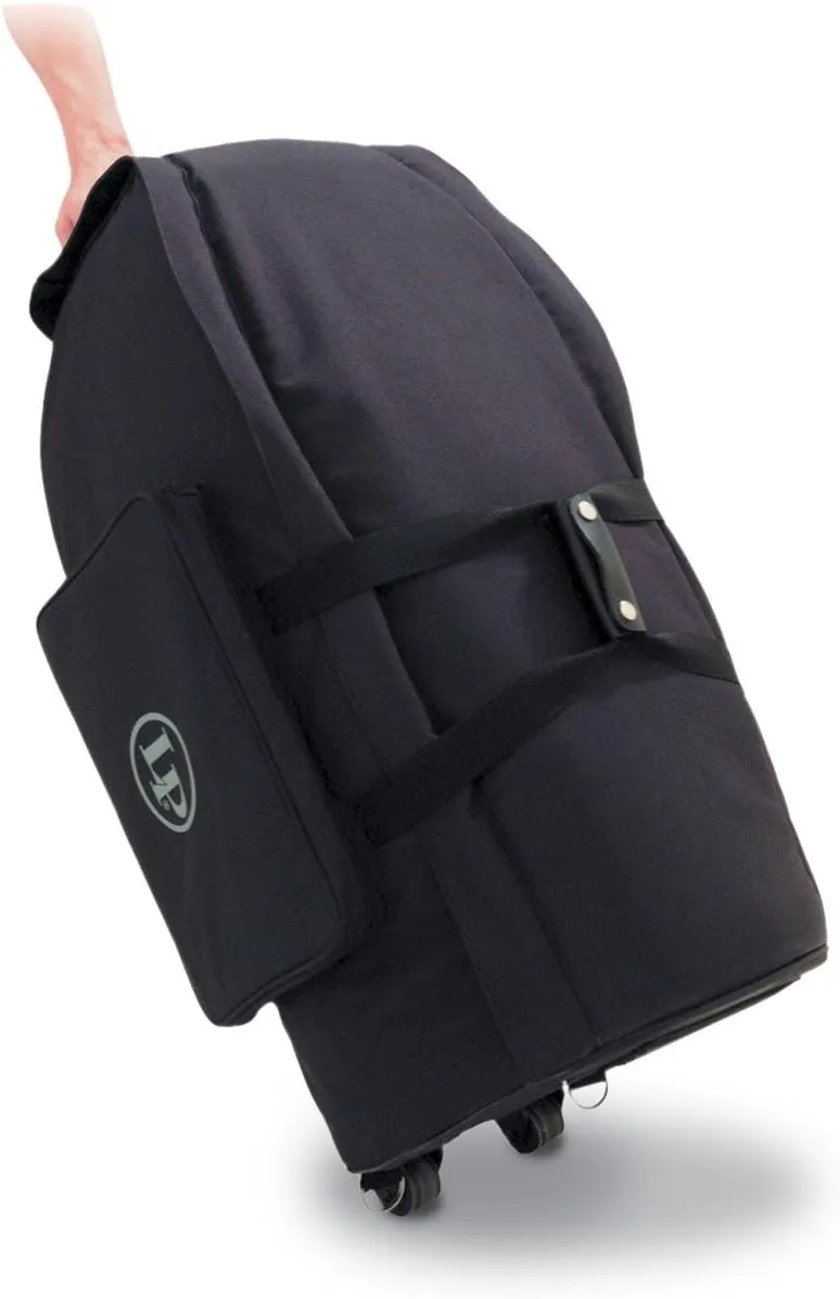 Latin Percussion LP546-BK LP Pro Conga Bag with Wheels