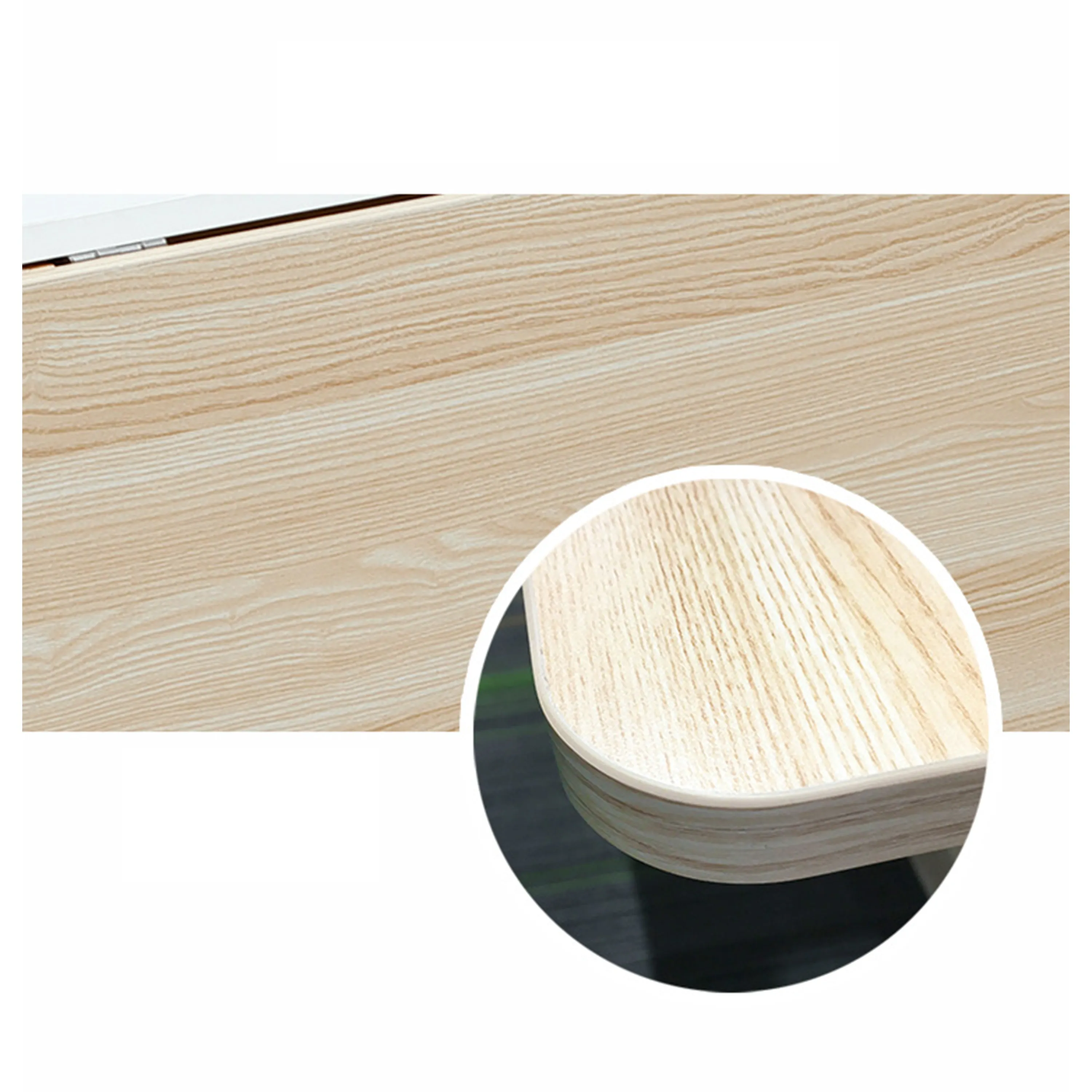 Lecce Foldable Dining Table, 1.4M, Oak and White