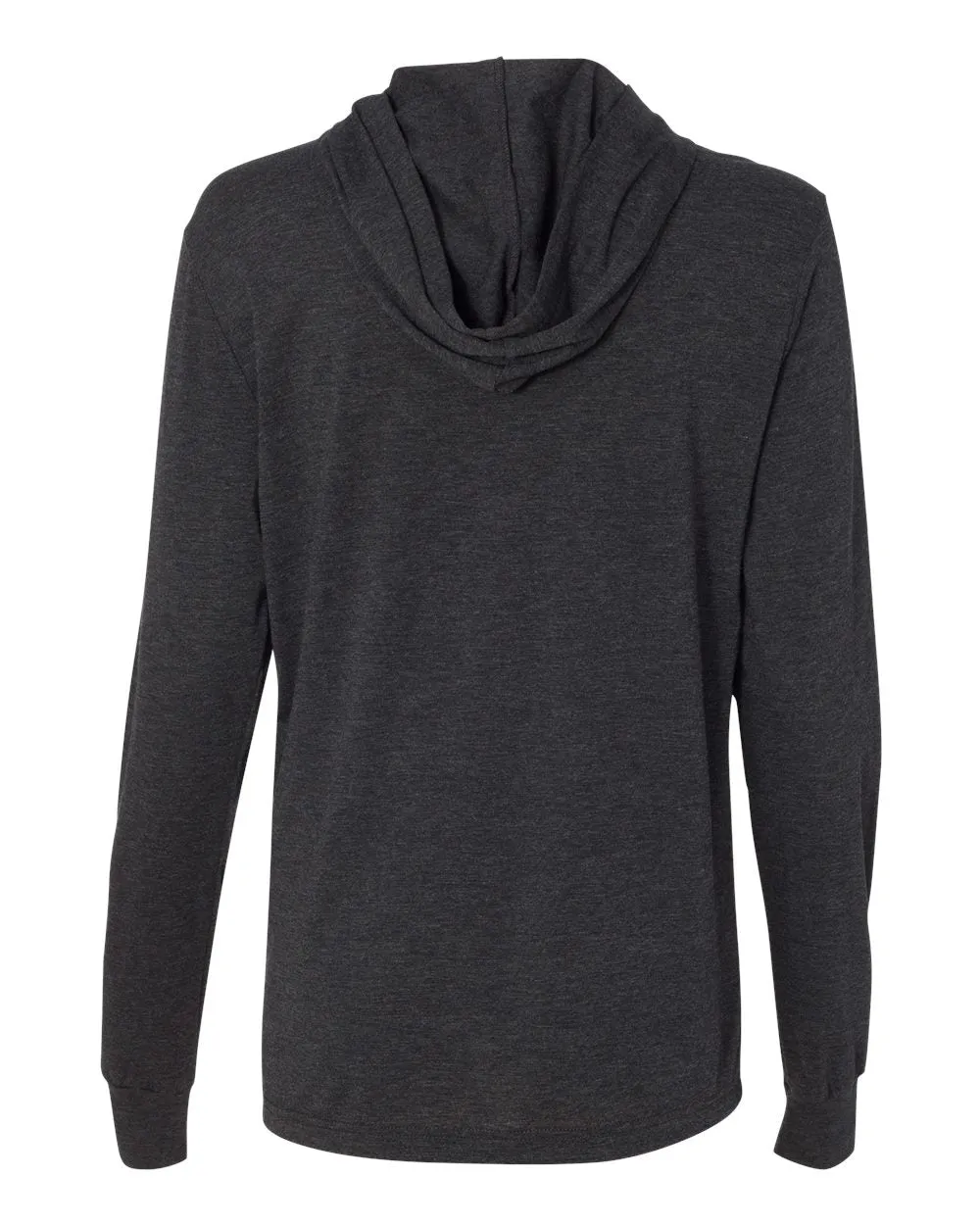 LIGHTWEIGHT BELLA   CANVAS - Jersey Hooded Long Sleeve Tee - 3512