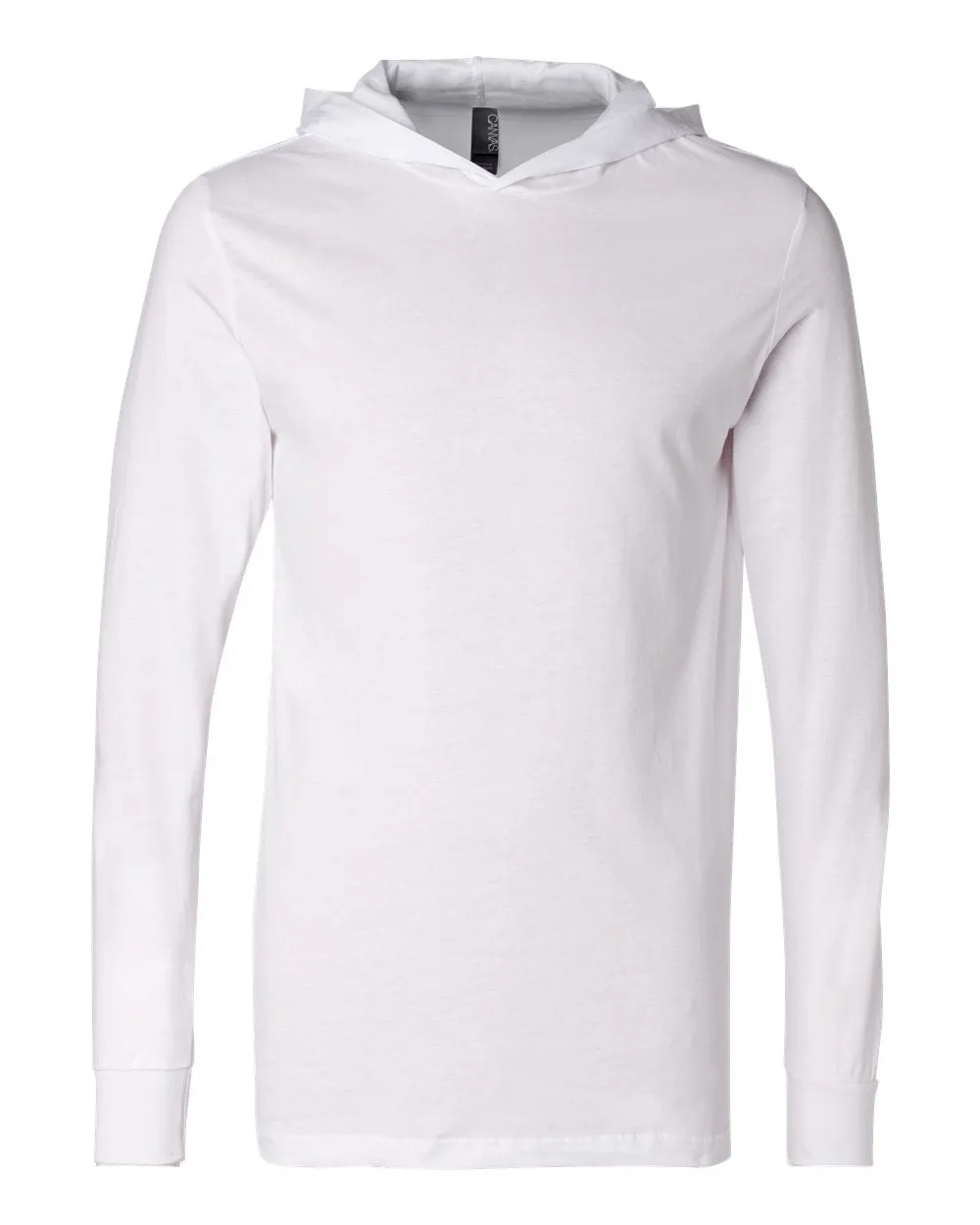 LIGHTWEIGHT BELLA   CANVAS - Jersey Hooded Long Sleeve Tee - 3512