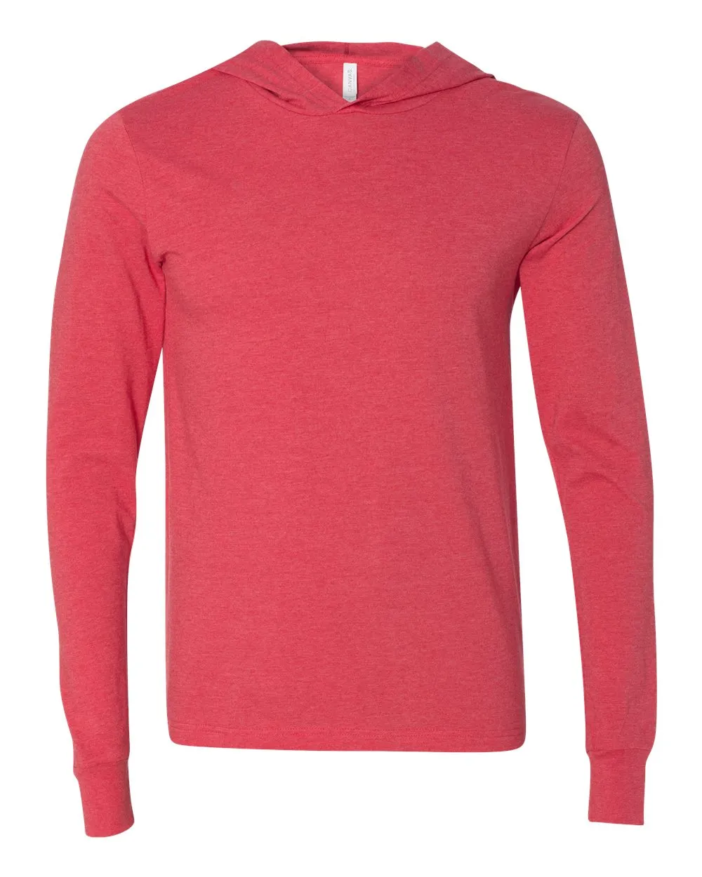 LIGHTWEIGHT BELLA   CANVAS - Jersey Hooded Long Sleeve Tee - 3512