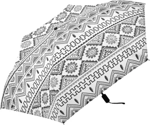 Lightweight Folding Umbrella, Portable Sun Travel Parasol, Compact Anti-UV Strong Rain Umbrella