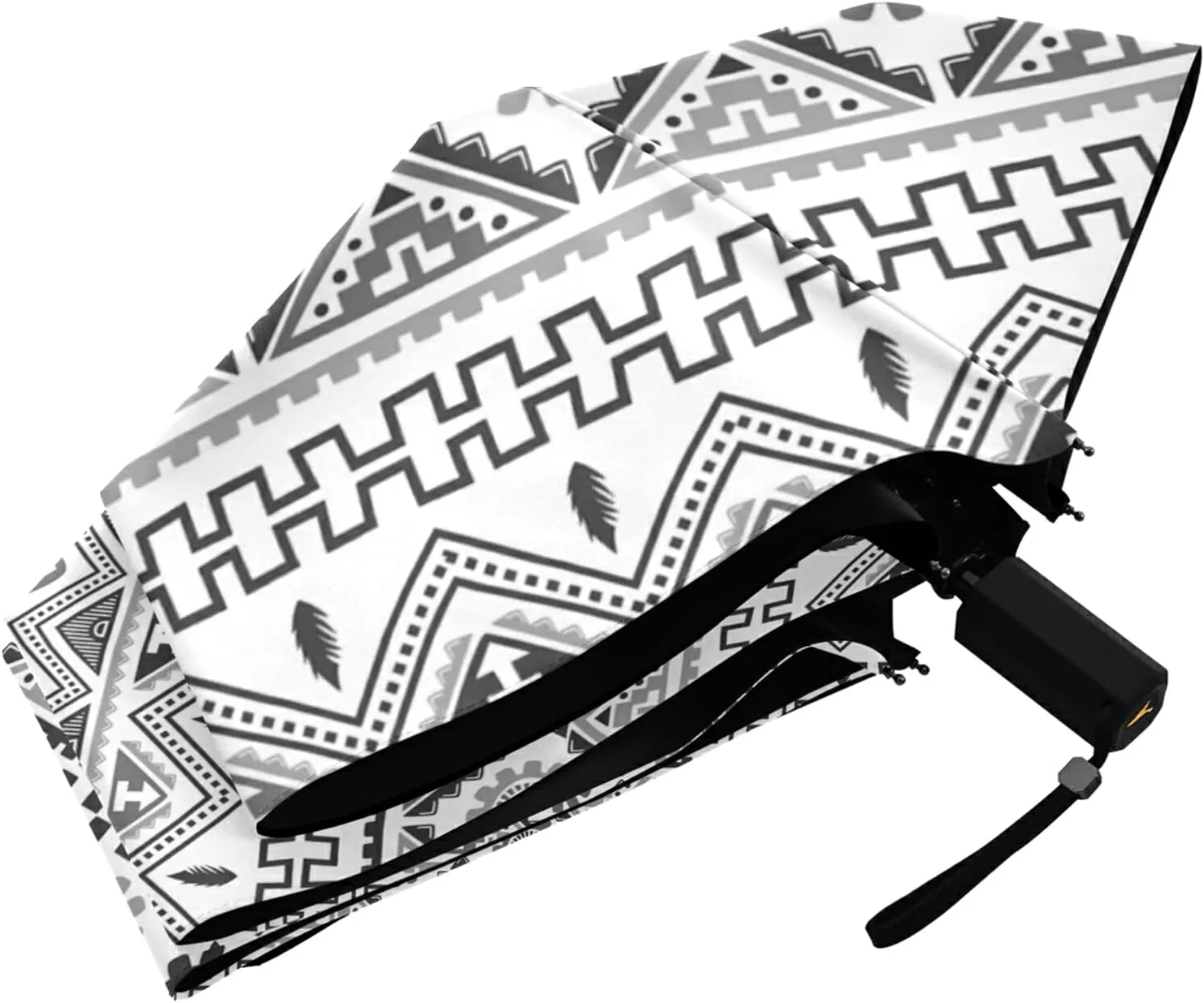 Lightweight Folding Umbrella, Portable Sun Travel Parasol, Compact Anti-UV Strong Rain Umbrella