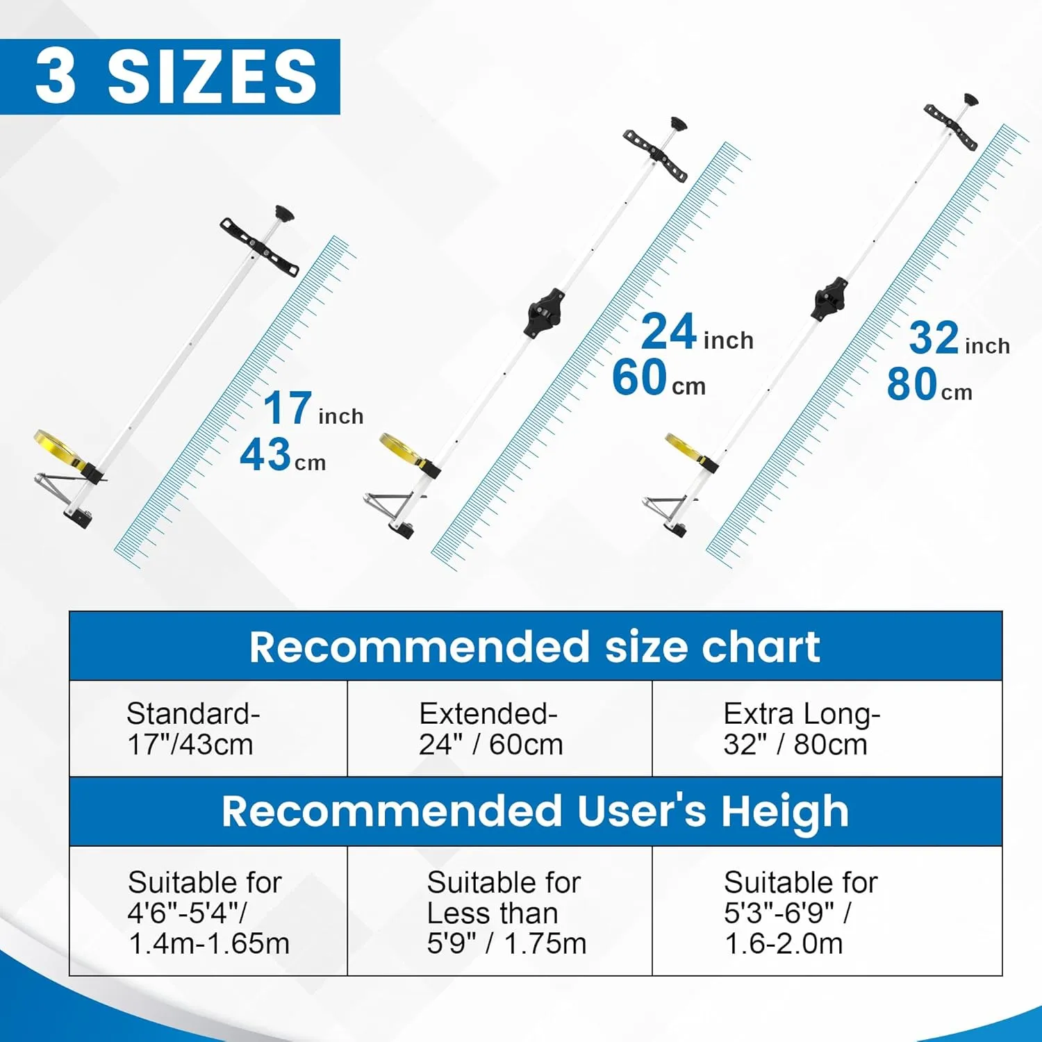 Long Handled Toenail Clippers Wide Jaw Opening, Free Bending, for Thick Nails, for The Seniors, Overweight, Disabled with Arthritis, Easy Reach Pedicure Auxiliary Tools (24" with Magnifier)