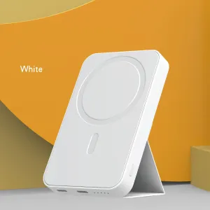 Magnetic Clip-On Wireless Power Bank | 5000mAh Ultra-Thin Charger | PD20W Fast Charging