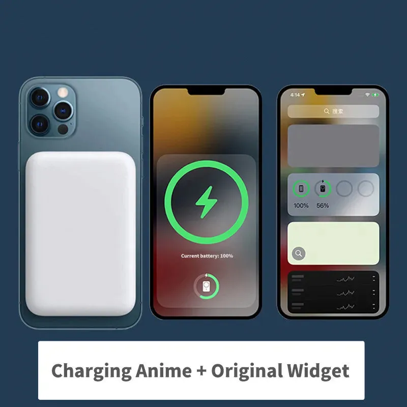Magnetic Magsafe Power Bank Wireless Charger for iPhone Type-C Port