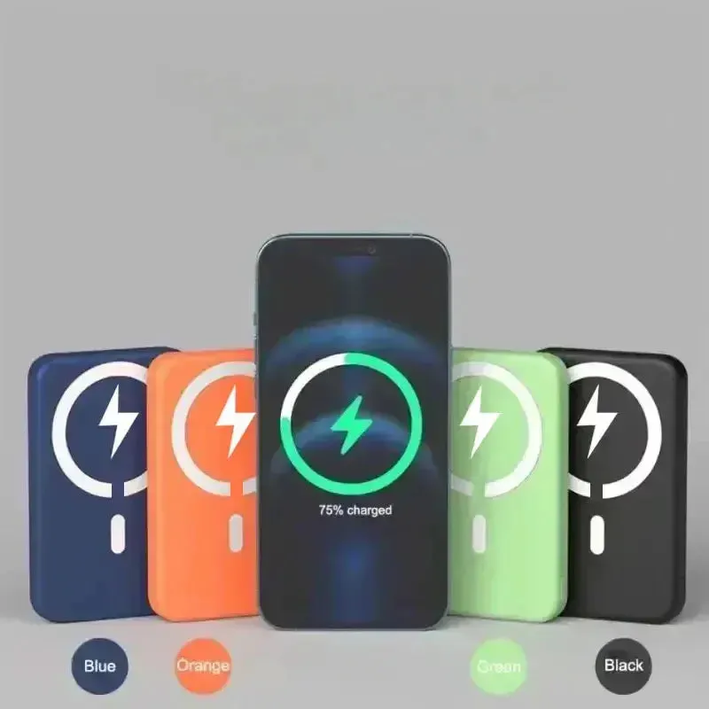 Magnetic Power in Your Hands – 50000mAh MagSafe Power Bank with Fast Wired &amp; Wireless Charging for iPhone