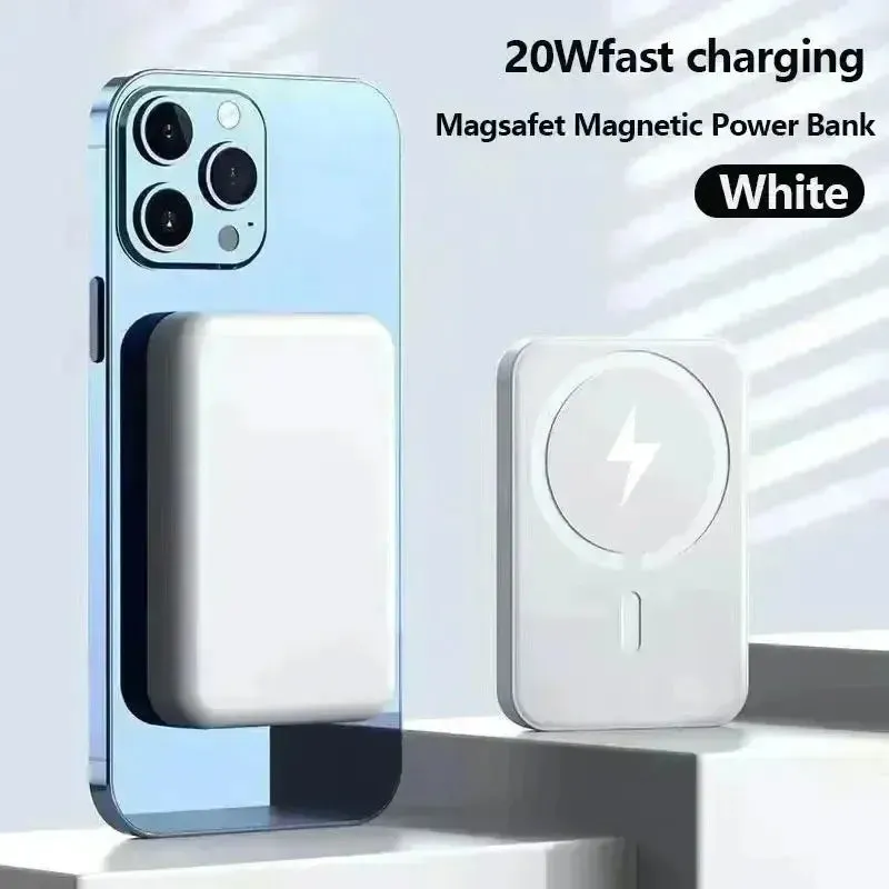 Magnetic Power in Your Hands – 50000mAh MagSafe Power Bank with Fast Wired &amp; Wireless Charging for iPhone