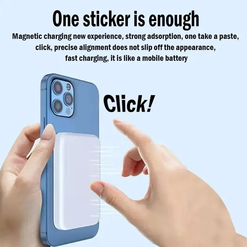 Magnetic Power in Your Hands – 50000mAh MagSafe Power Bank with Fast Wired &amp; Wireless Charging for iPhone