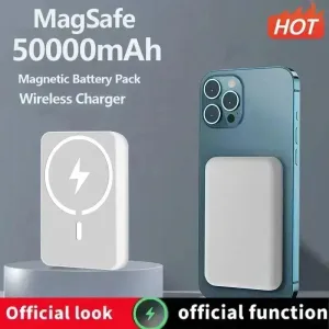 Magnetic Power in Your Hands – 50000mAh MagSafe Power Bank with Fast Wired &amp; Wireless Charging for iPhone