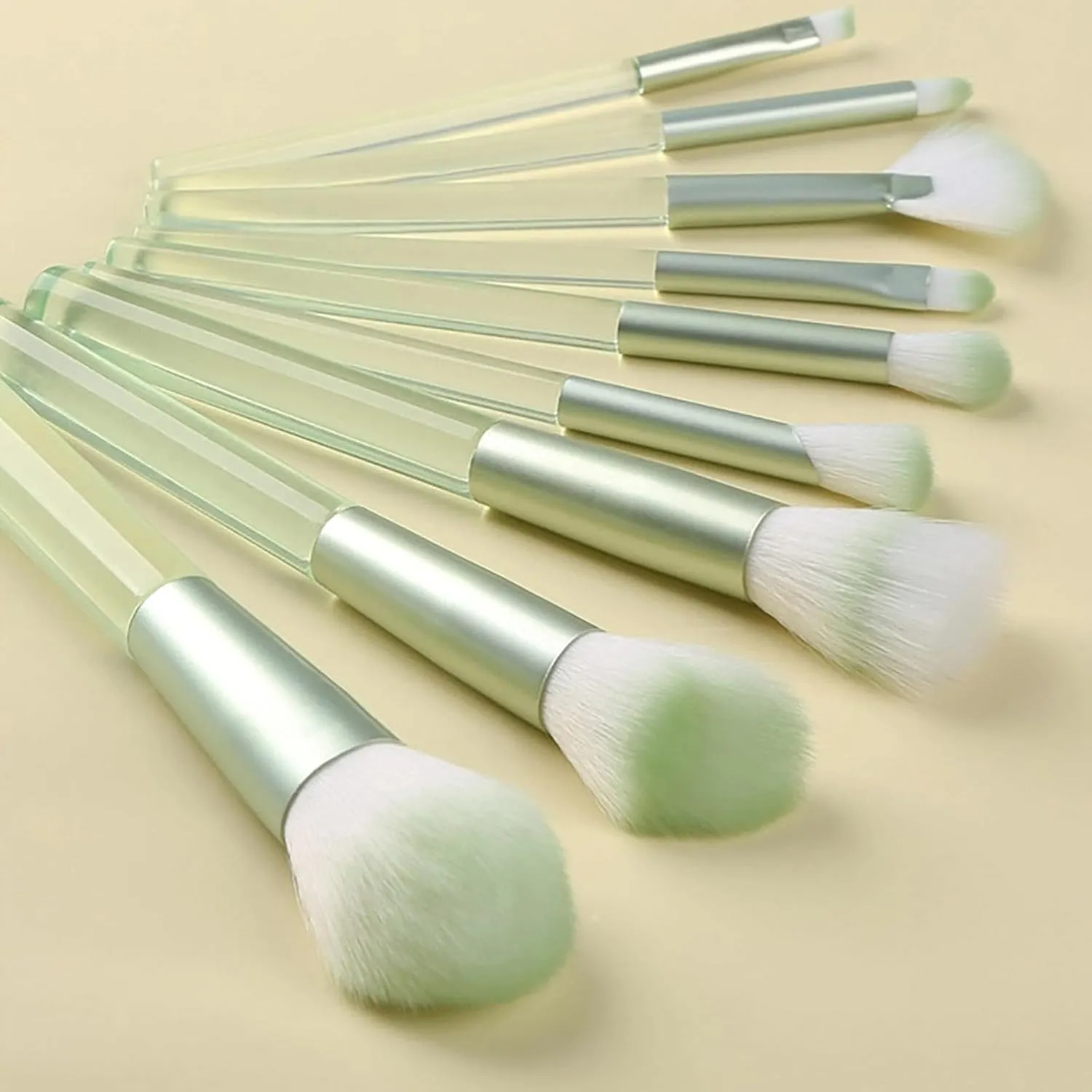 Makeup Brush Set with Storage Case, 9 Pcs Synthetic Professional Foundation Brush,Blending Powder Contour Eyeliner Eyeshadow Concealer Brush Set,Birthday Gifts for Women
