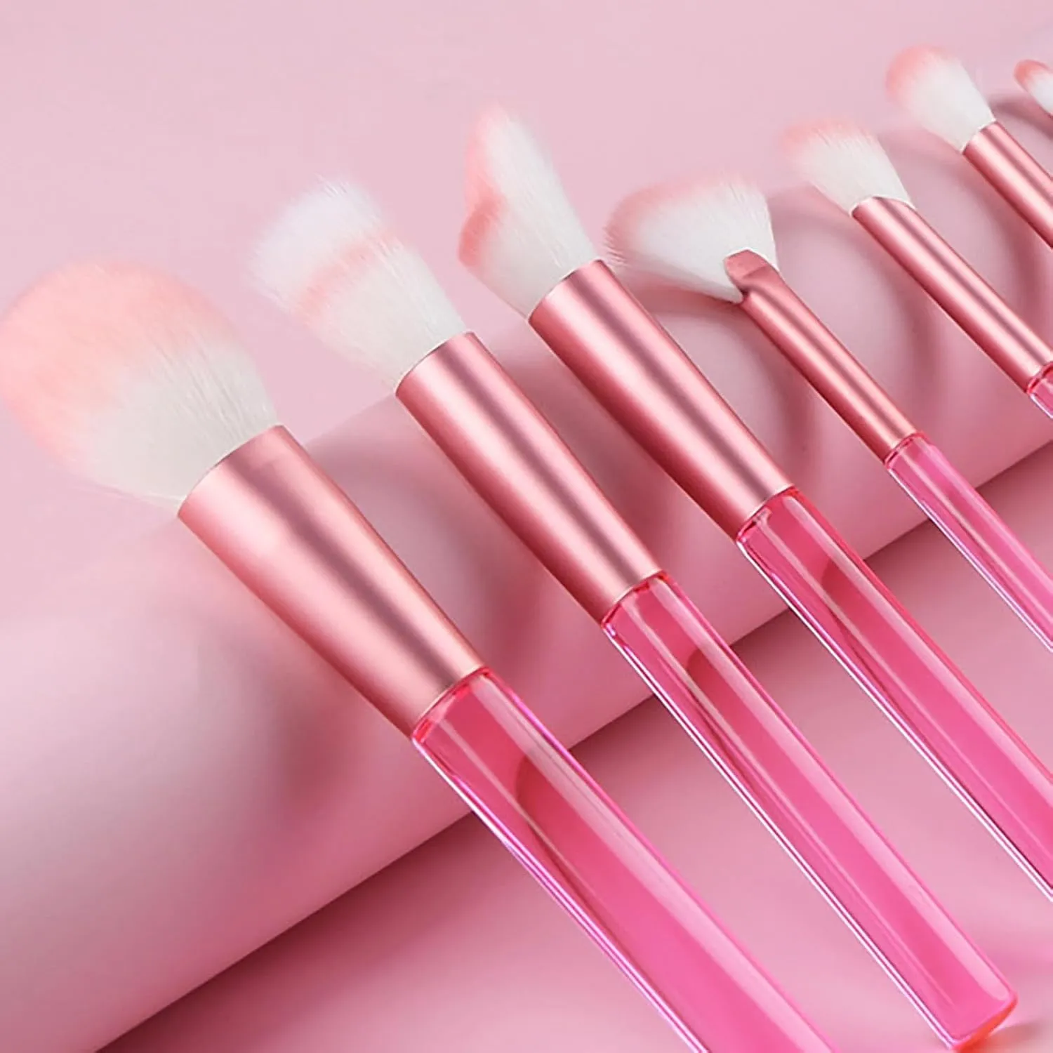 Makeup Brush Set with Storage Case, 9 Pcs Synthetic Professional Foundation Brush,Blending Powder Contour Eyeliner Eyeshadow Concealer Brush Set,Birthday Gifts for Women