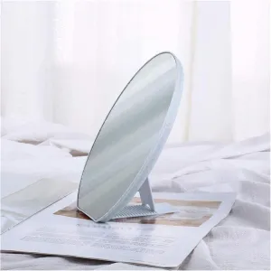 Makeup Mirror Makeup Mirror Table Mirror,Folding Makeup Mirror,Desktop Student Vanity Mirror,Portable Dressing Mirror Portable Small Mirror