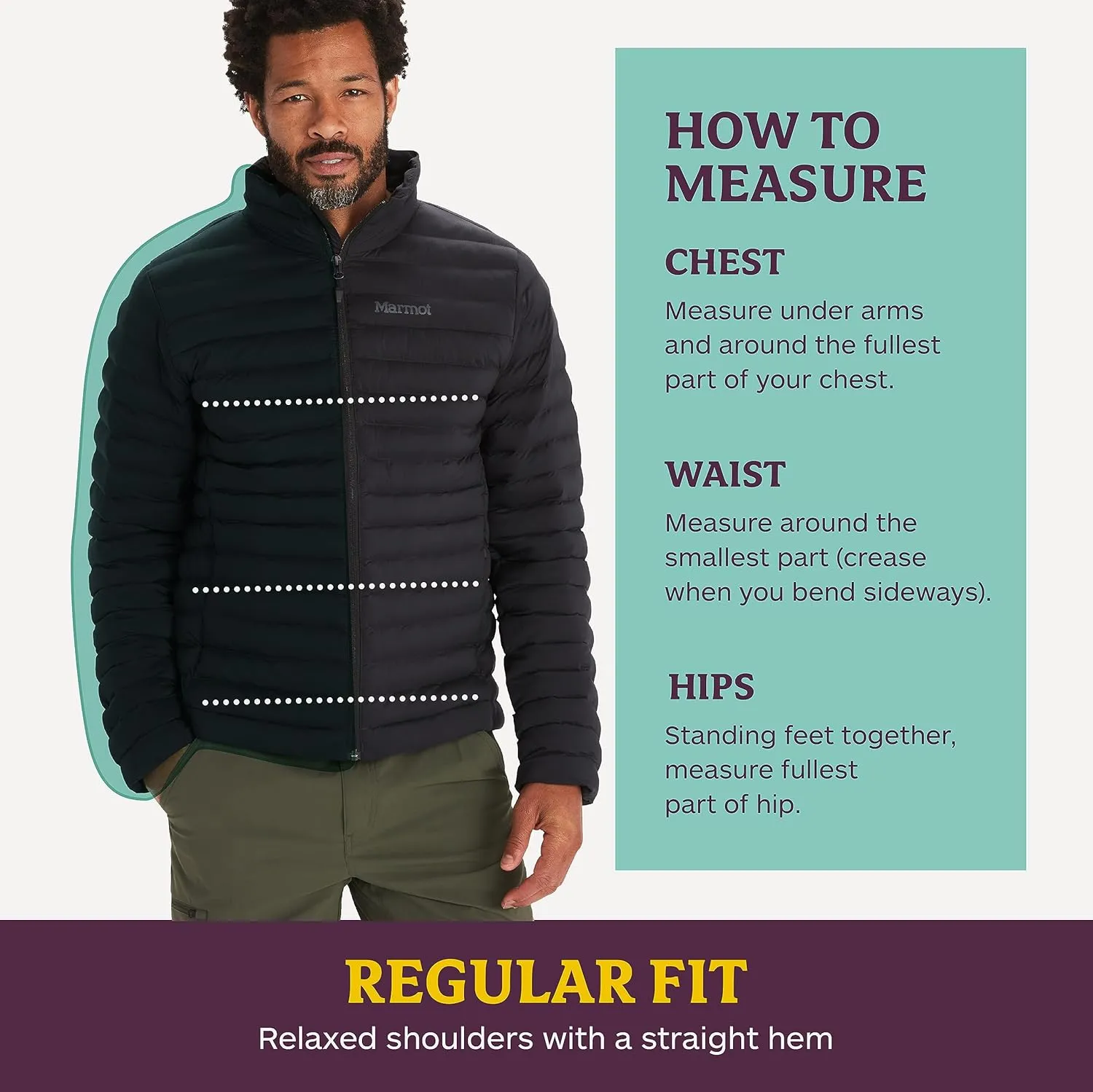 MARMOT Men's Echo Featherless Jacket - Lightweight Down-Alternative Puffer