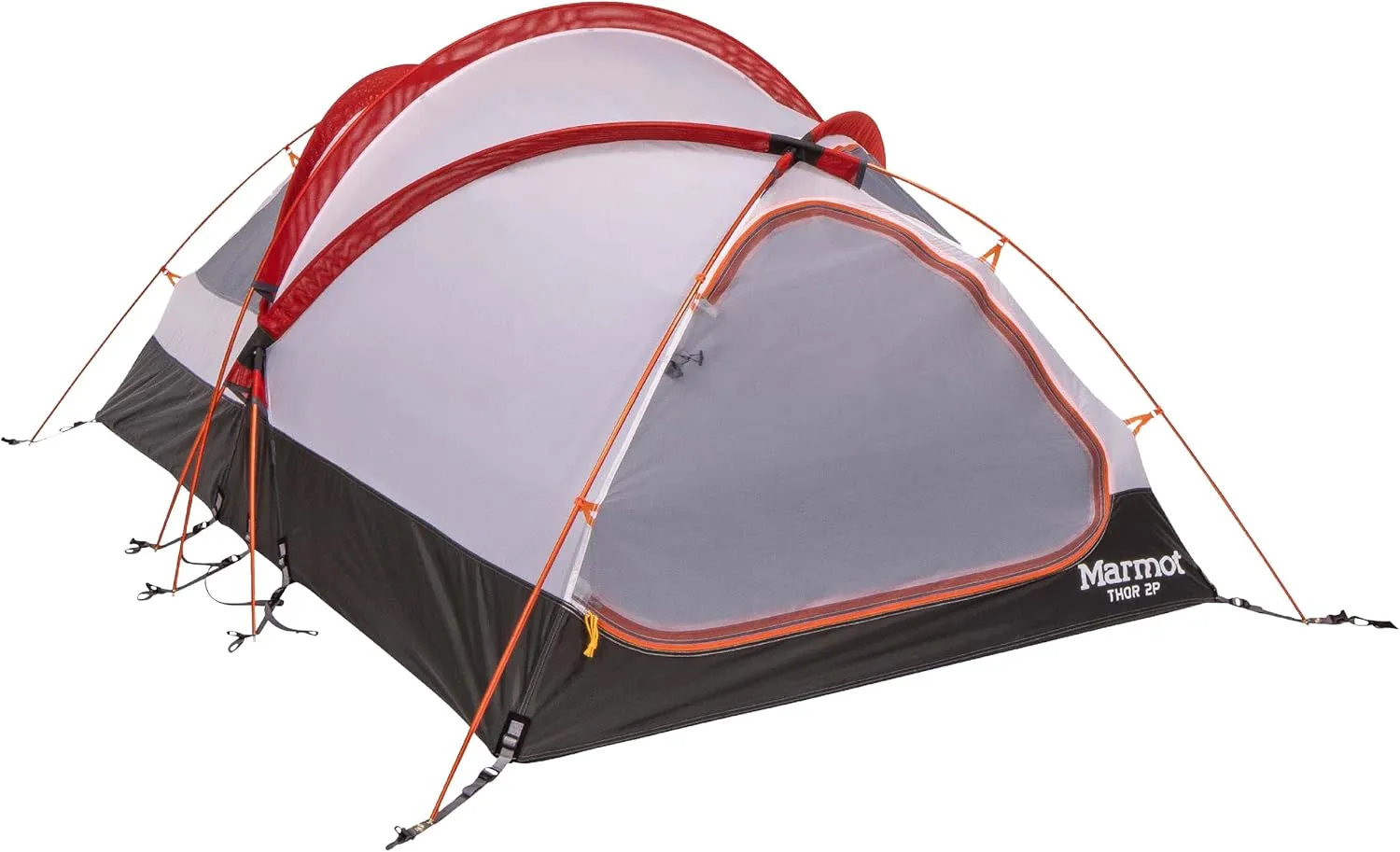 Marmot Thor 2-Person Tent | Easy Set-Up, Water-Resistant, Storm Ready, Blaze, 2 Person