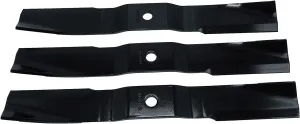 Massey Ferguson 3606888M2 OEM Agco Mower Blades (Set of 3), Challenger, and Agco 60 Inch Mid-Mount Mowers